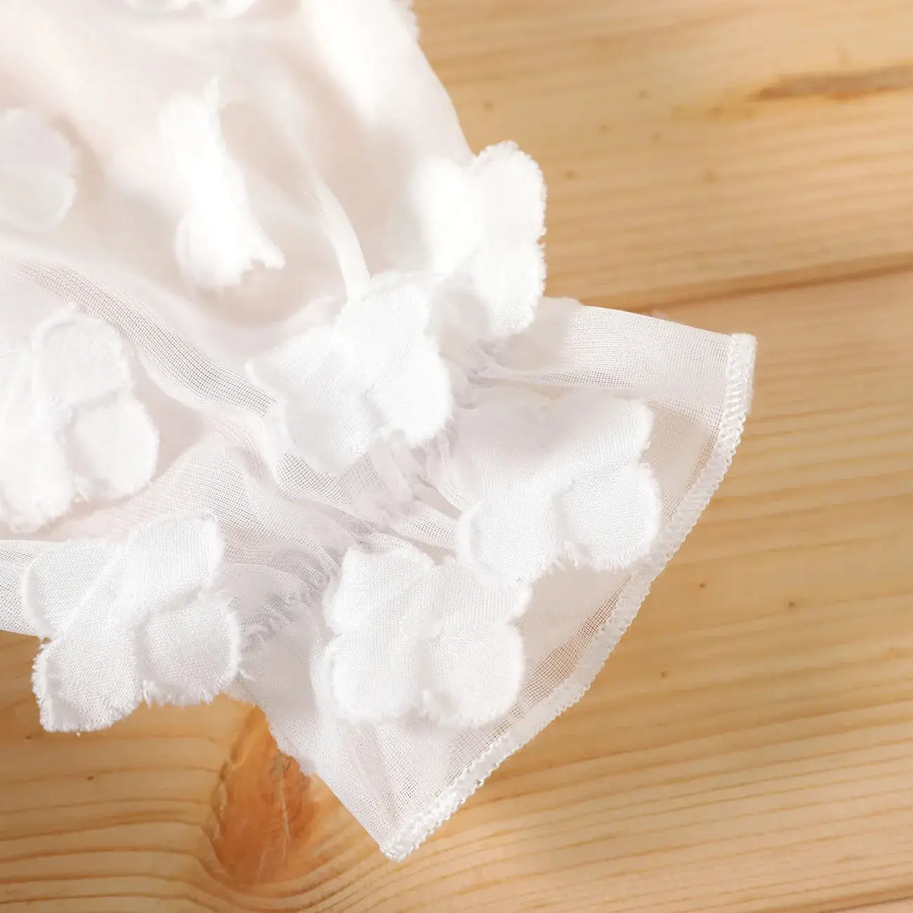  Polka dots Button Design Flutter-sleeve Belted Flutter-sleeve Dress