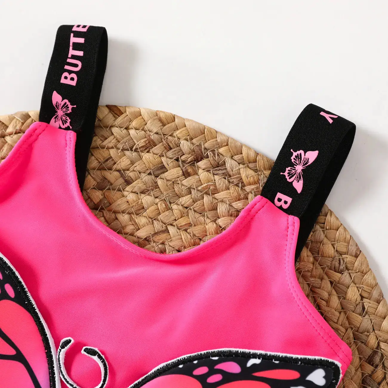 Toddler/Kid Girl Animal Pattern Butterfly 3D Hyper-Tactile Swimwear