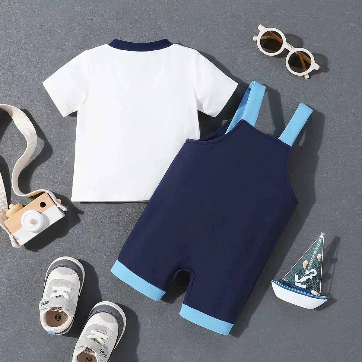 2pcs Baby Girl/Boy Animal Pattern 95%Cotton 