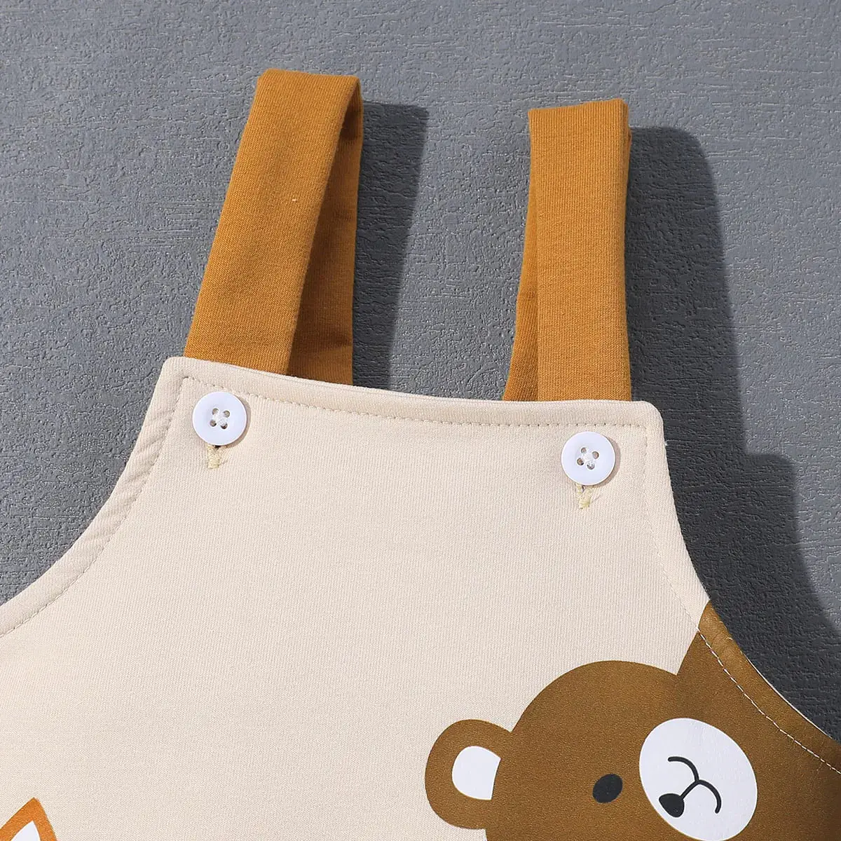 Baby Boys Marine Print T-shirt and overalls Set