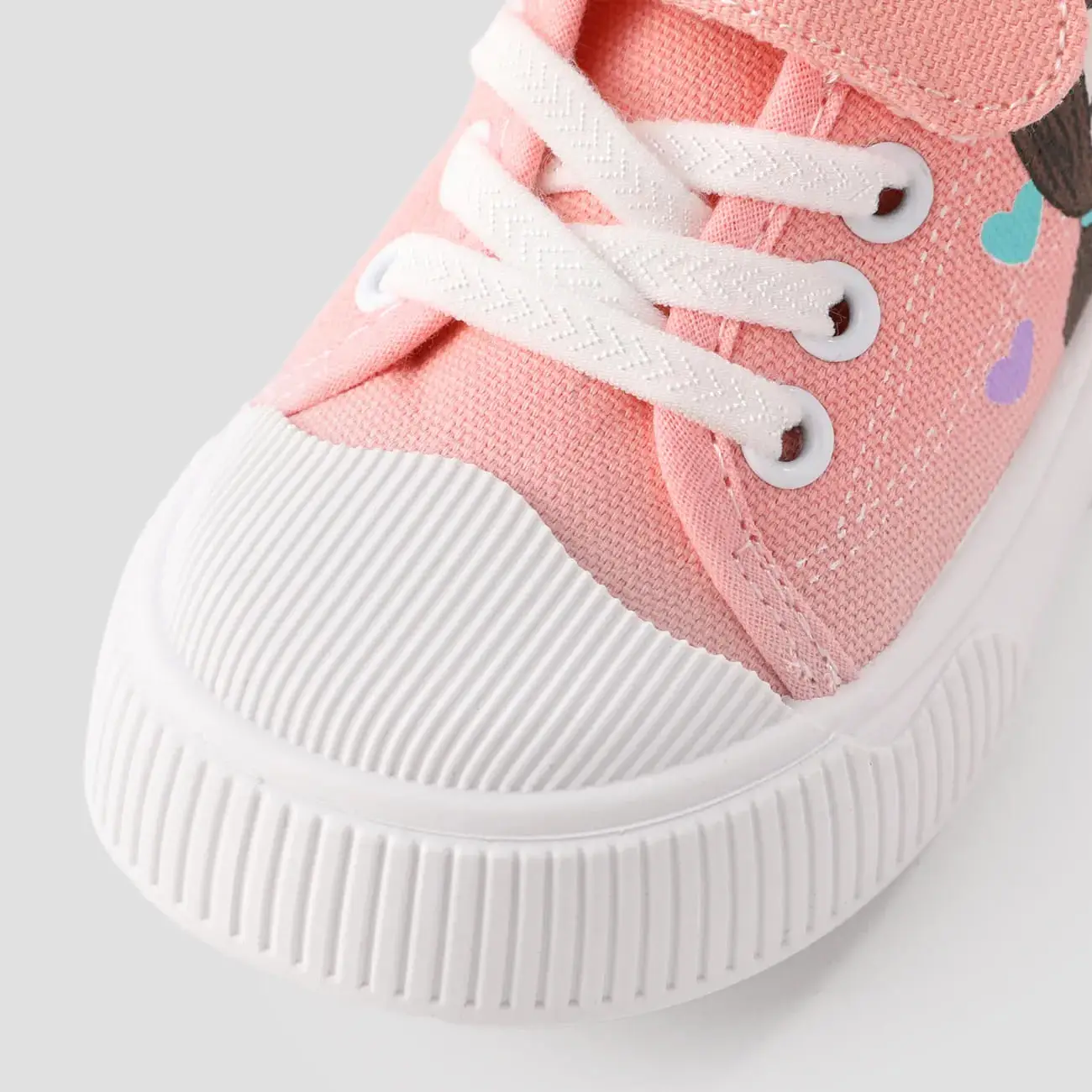 Kid Girls Trendy Graffiti Hand Drawn Pattern Velcro Casual Shoes