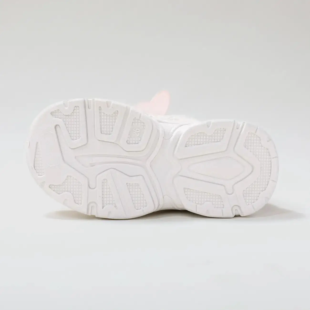 Kids Girl 3D Hyper-Tactile Butterfly Design Rotating Button Sports Shoes