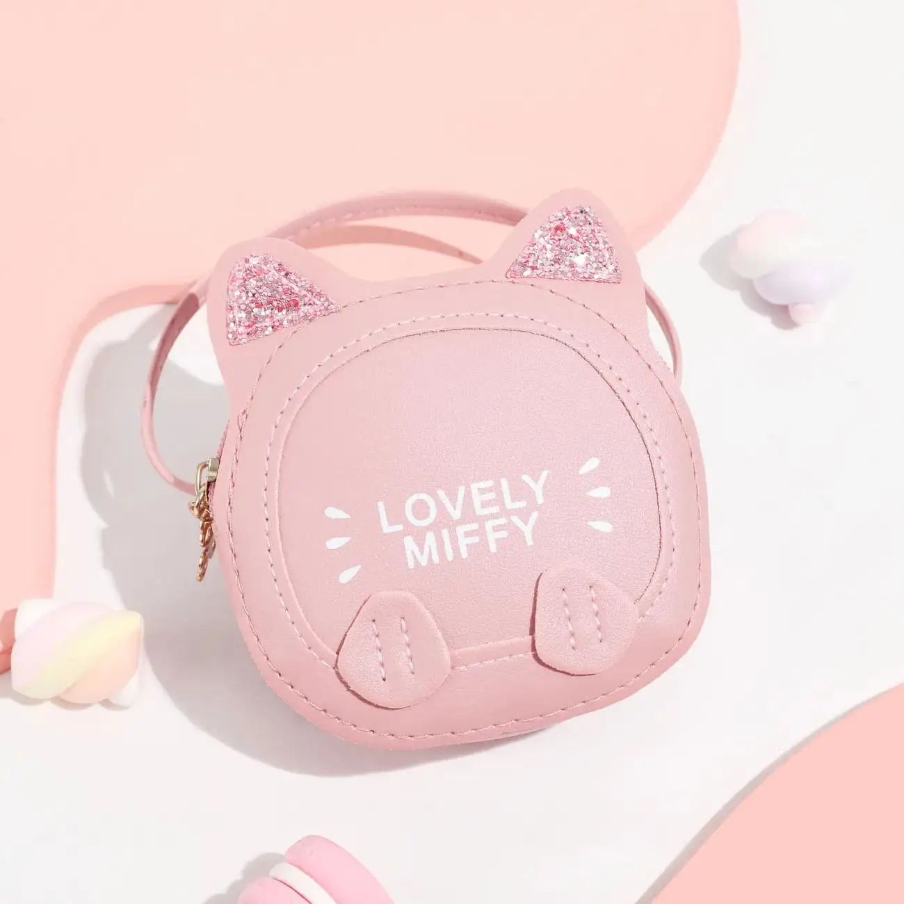 Toddler/kids Girl Sweet Adorable Cat Ear Cartoon Shoulder Bag