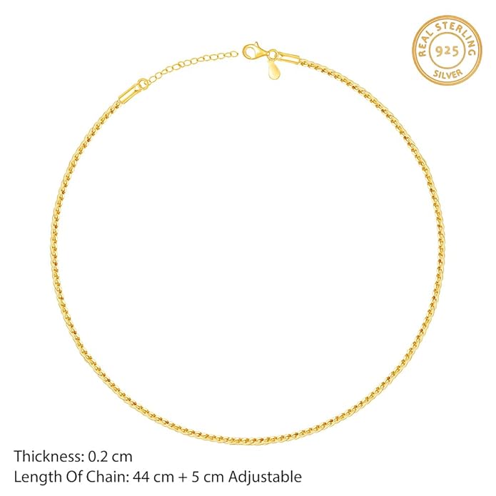 Golden Sweet Rememberances Chain | Gifts for Women and Girls 