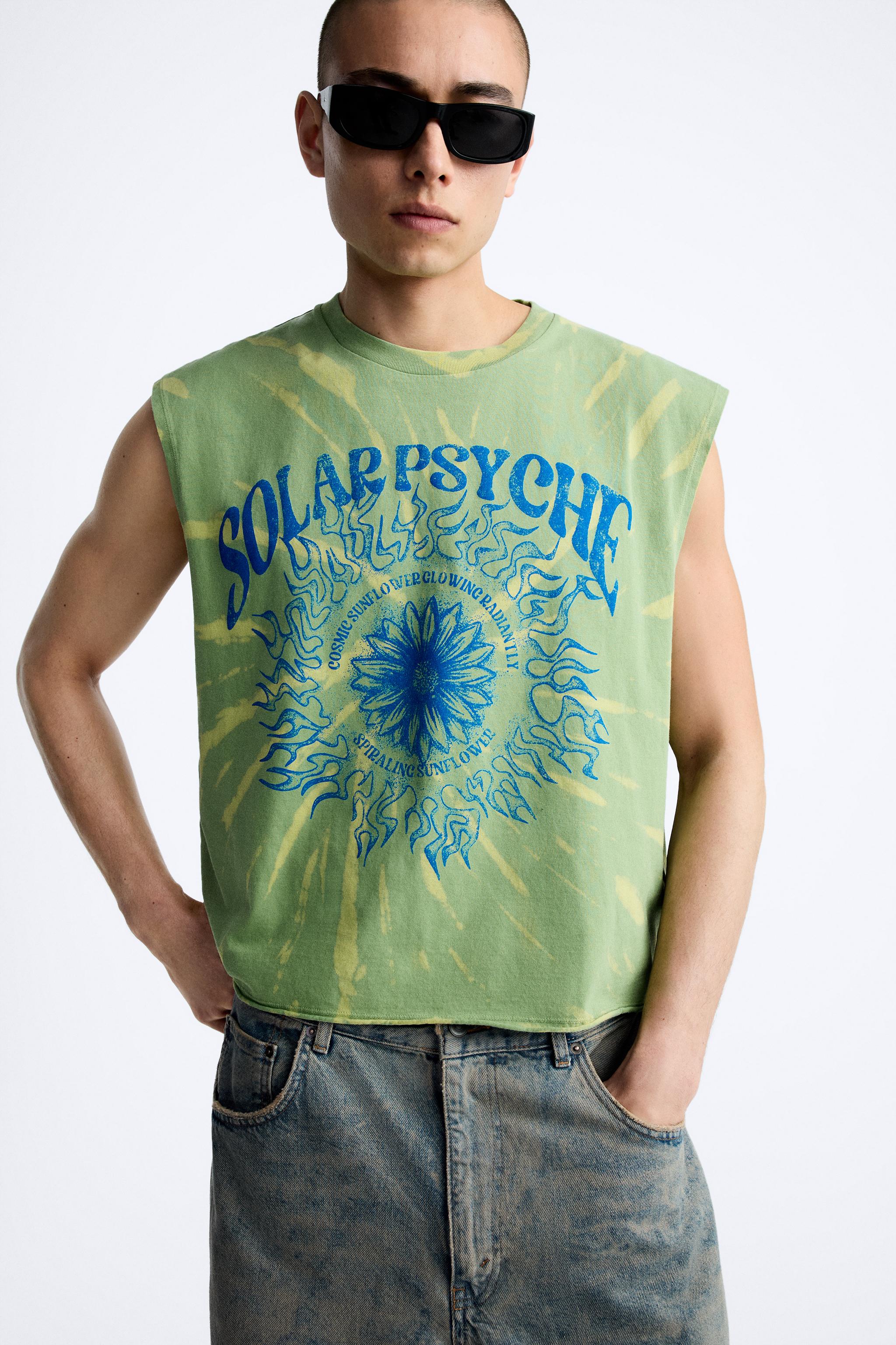TIE-DYE PRINTED T-SHIRT