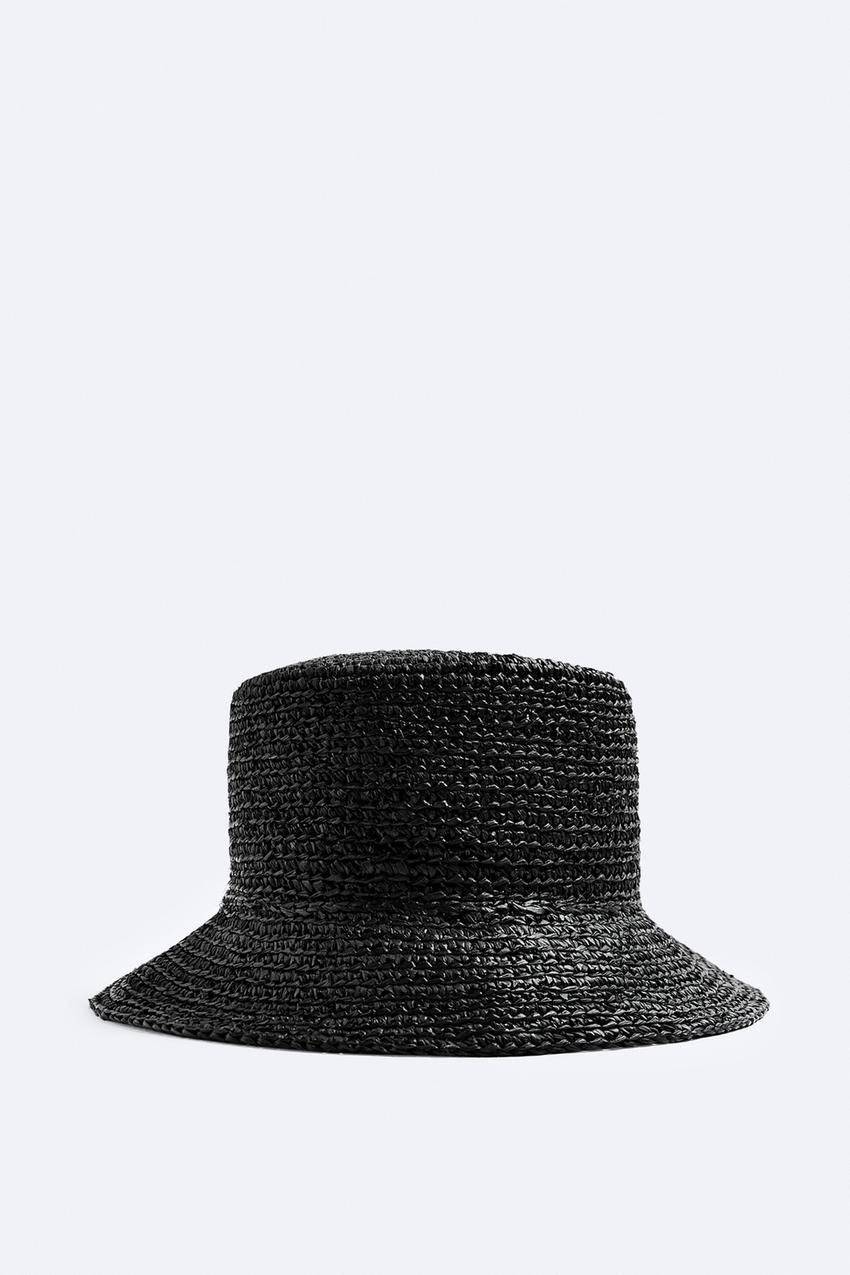 TEXTURED RAFFIA HAT