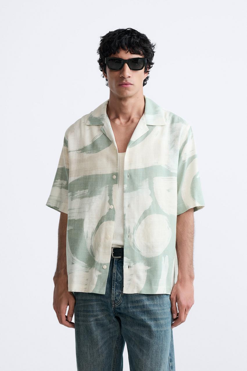 ABSTRACT PRINT SHIRT