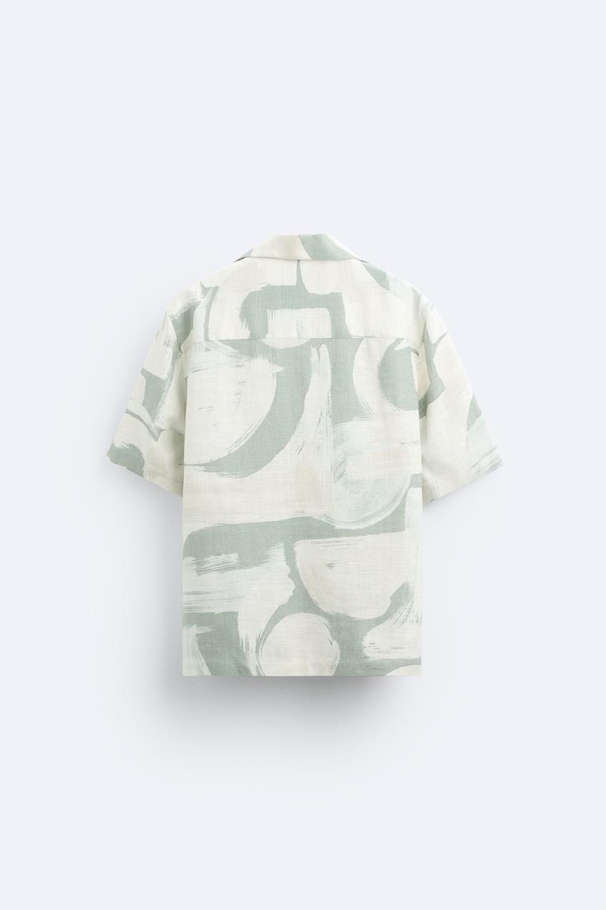 ABSTRACT PRINT SHIRT