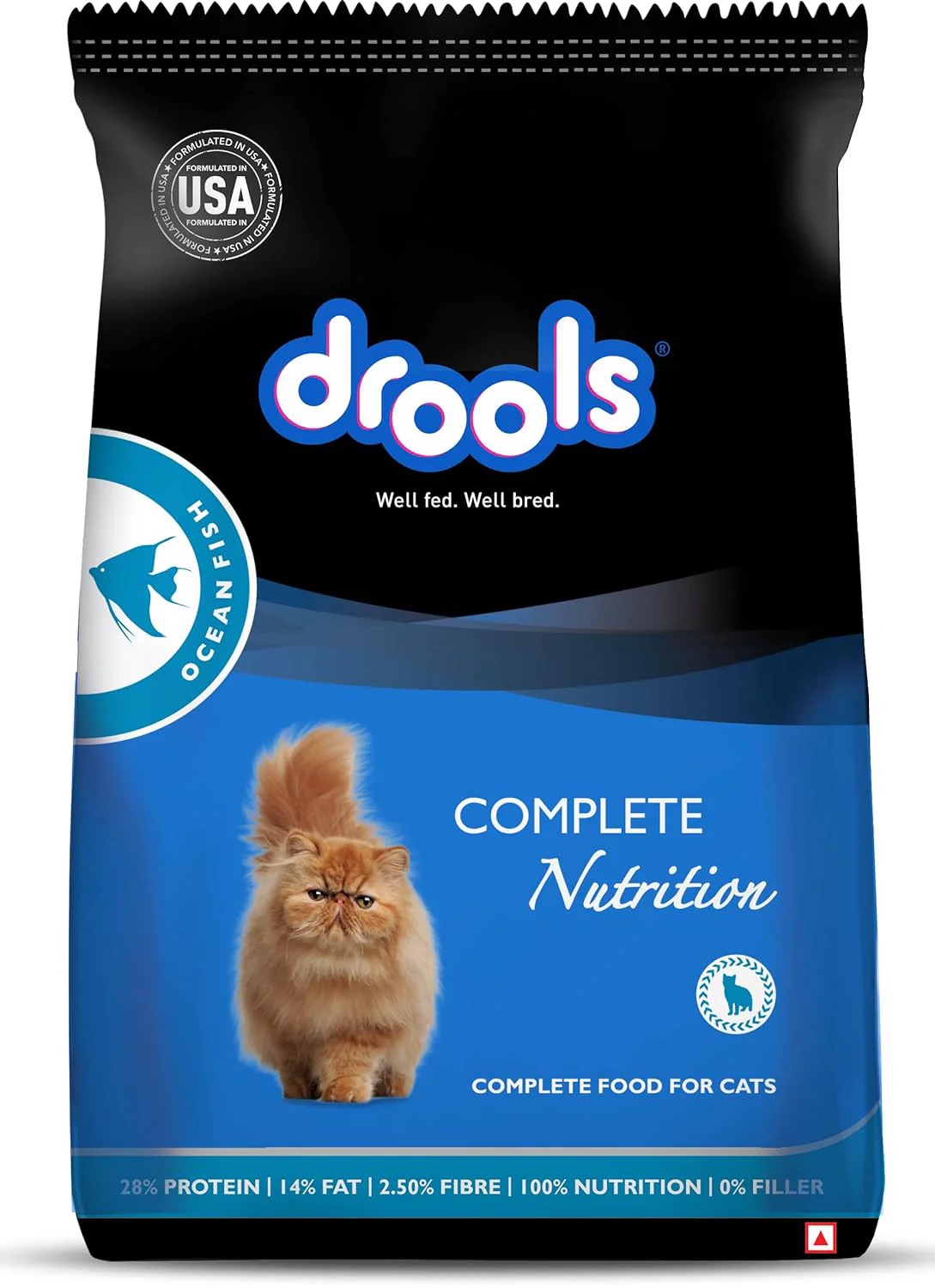 Drools Dry Cat Food - Ocean Fish (1.2Kg)