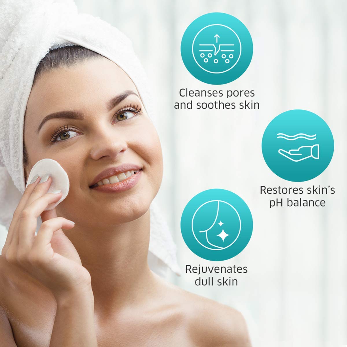  Dermafique All Important Skin Toner – 150ml, Toner for Oily Skin, Enriched with Hyaluronic Acid & Vitamin E, Face Toner for Cleansed Pores 