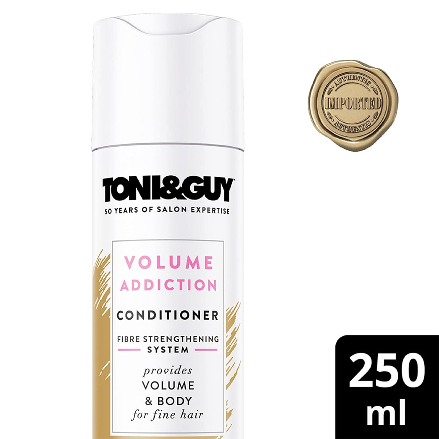  Toni&Guy Volume Addiction Hair Conditioner for Ultra Smooth & Voluminous Hair, Formulated with Wheat Extracts, Revives Dry & Frizzy Hair 