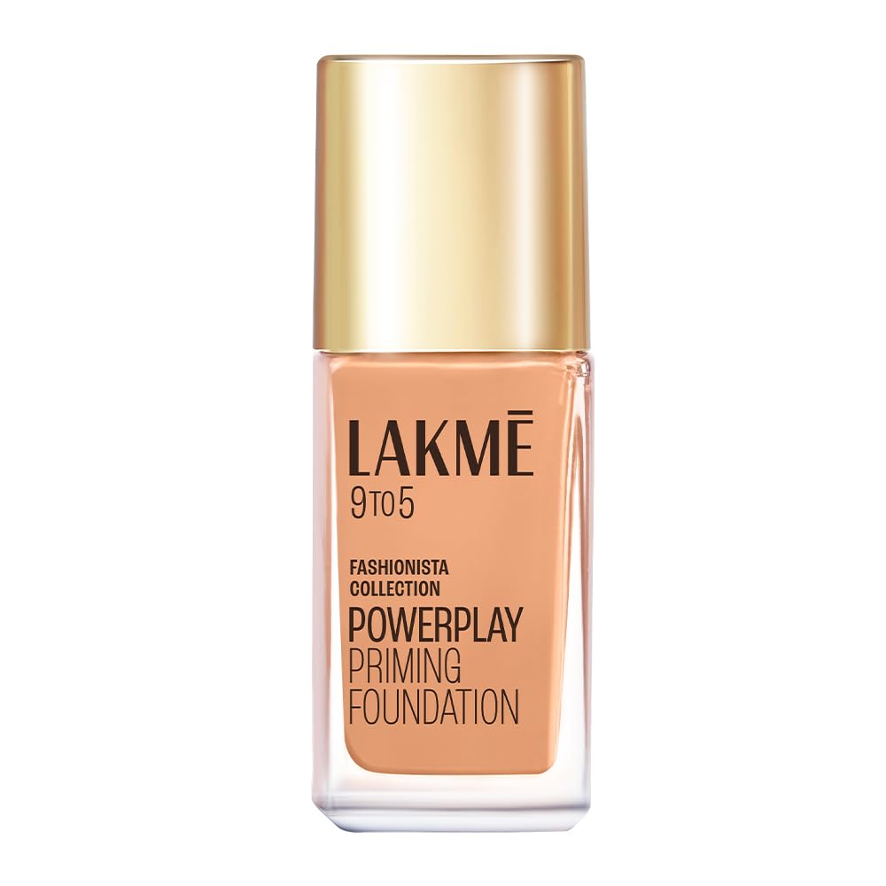 Lakme 9 to 5 Primer + Matte Perfect Cover Liquid Foundation, W240 Warm Beige, Natural Matte Finish - Long Lasting Full Coverage Face Makeup, 25 ml