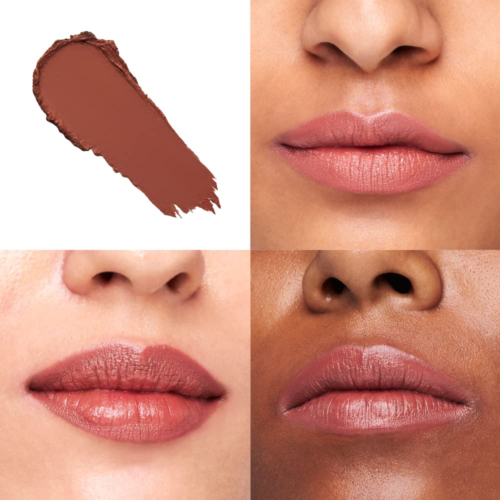  LoveChild Masaba - Hey Sugar - Luxe Matte Lipstick, Keeps Lips Moisturised, Long lasting, Bullet Matte Brown Sugar Lipstick, 4ML