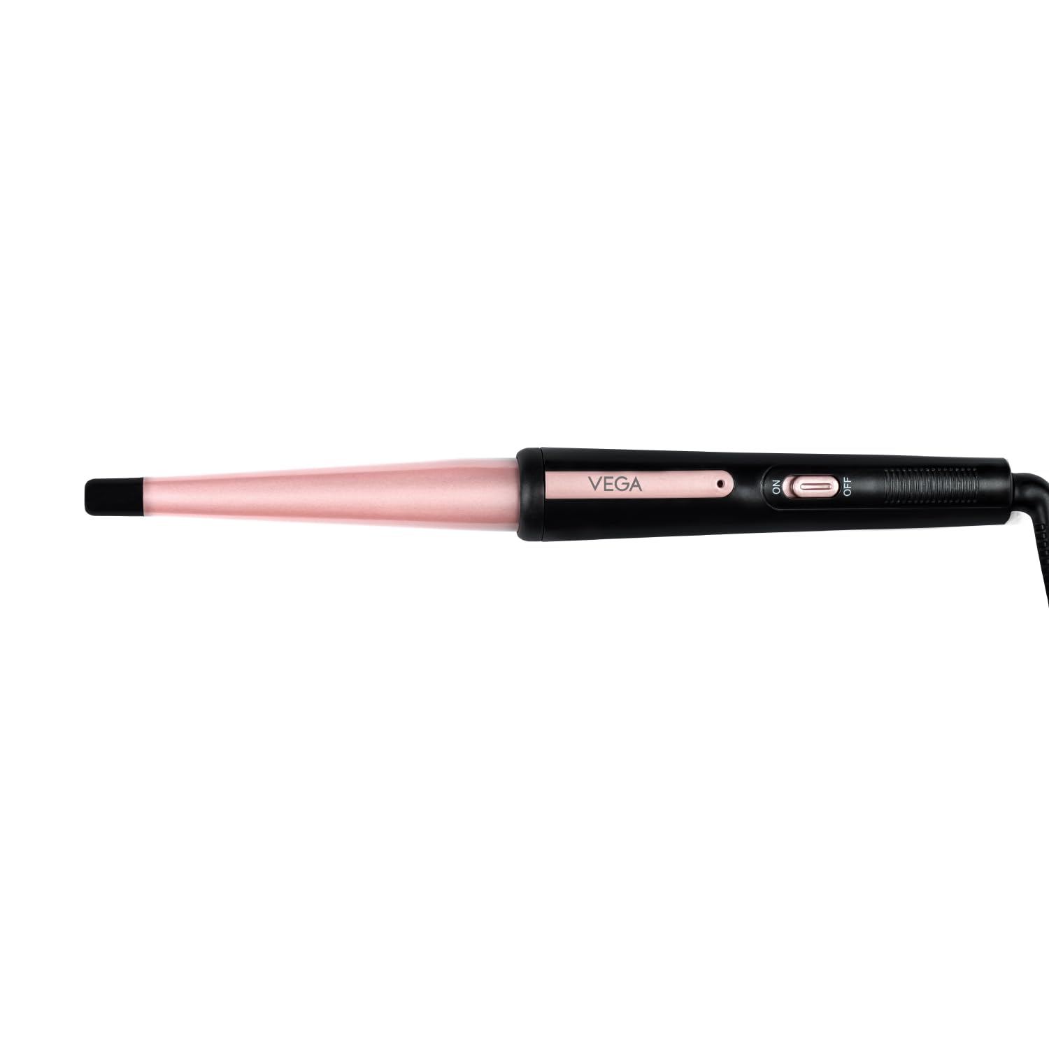  Vega I-Curl Hair Curler for Women with 0.5 inch-1 inch Barrel, Quick Heatup Technology, Rose Gold, (VHCH-05)