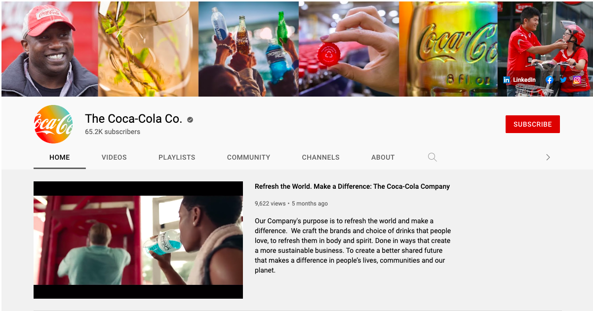 The Coca-Cola Co.