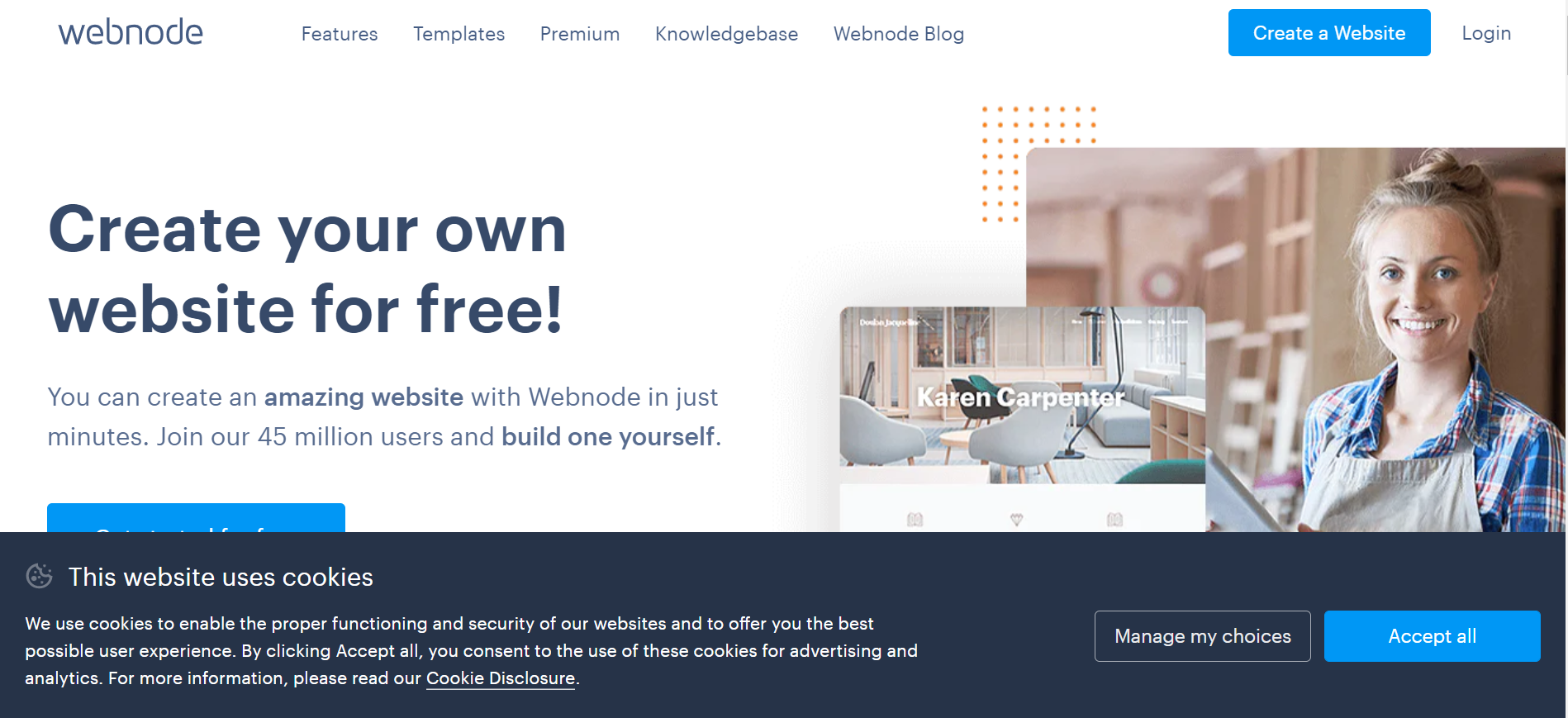 Webnode Wix Alternative