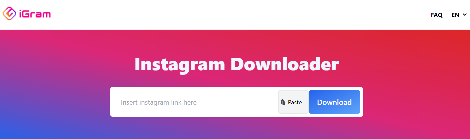 Igram Insta downloader app