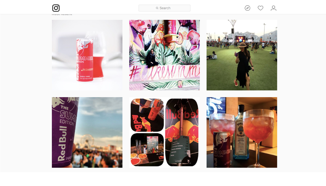 Red bull Instagram campaign - Good Example of Social Media Campaign 