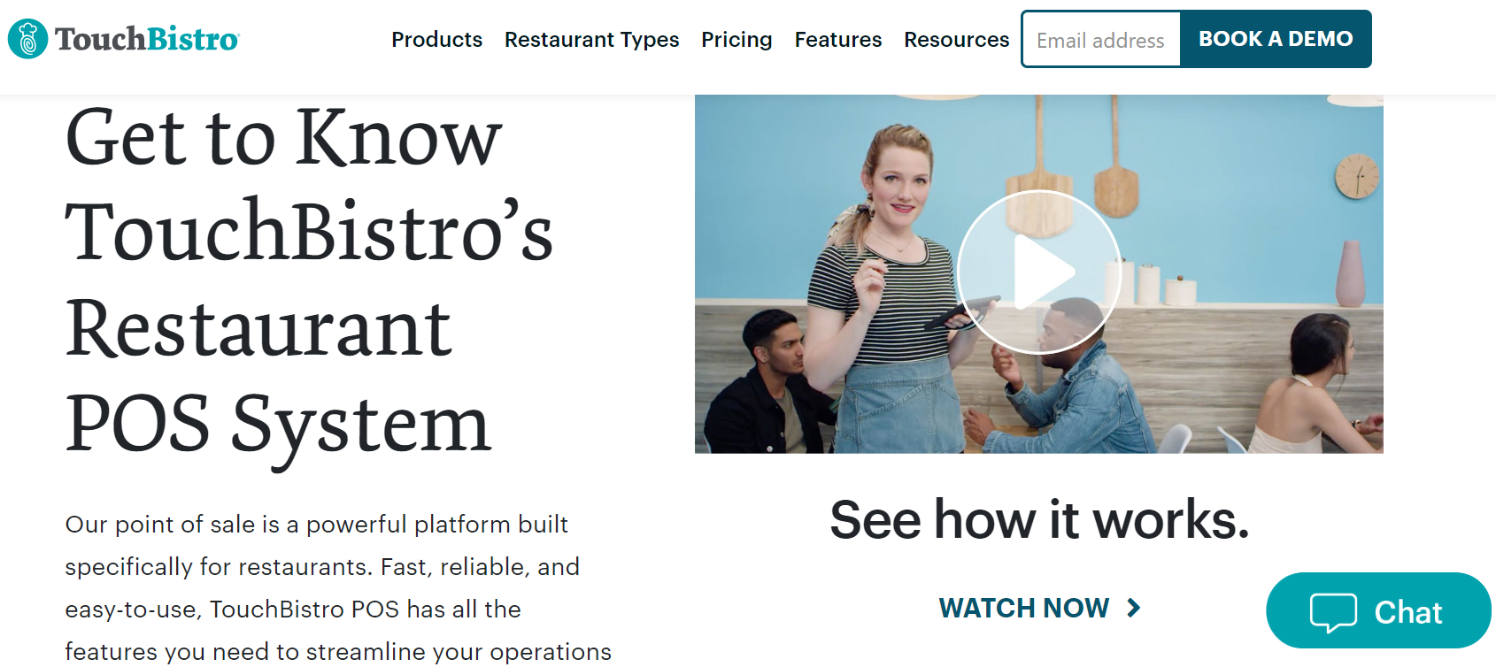 TouchBistro Point of Sale platform