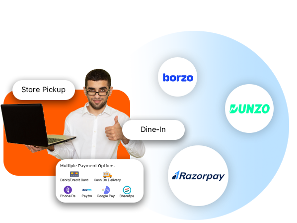 Delivery POS for food business or restaurant